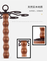 European style new wooden cup rack wine rack dining table wine cabinet decoration