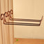 Hanging Metal Wine Cup Rack Silver/Gold Bar Single/Double Rack Wine Stemware Glass Bottle Goblet Inverted Holder