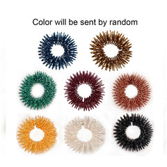 Finger Massage Ring Stimulate Elastic Hand Acupuncture Circle Body Massage Health Care Blood Circulation Stress Relax 10pcs/lot