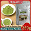 HelloYoung Barley Grass Powder 100% Pure & Organic Organic Barley Grass Powder Pure Organic Barley for Women and Men 250g 100% Natural Superfood, Vegan, Gluten Free, Non-GMO