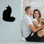 CIFbuy™ Wrought Iron Maine Coon Silhouette Sign - Premium Cat Breed Wall Art, Eye-Catching Feline Decor for Living Room & Bedroom, Rustic Iron Wall Hanging with Sophisticated Appeal, Collectible Figurines.
