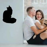 CIFbuy™ Wrought Iron Maine Coon Silhouette Sign - Premium Cat Breed Wall Art, Eye-Catching Feline Decor for Living Room & Bedroom, Rustic Iron Wall Hanging with Sophisticated Appeal, Collectible Figurines.