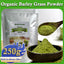 HelloYoung Barley Grass Powder Original 100% Pure And Organic Green Tea Barley Grass Powdered Drink Non-GMO, Finely Ground Whole Dried Young Leaves