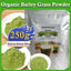 HelloYoung Barley Grass Powder Original 100% Pure And Organic Green Tea Barley Grass Powdered Drink Pure, Kosher, Vegan, Bulk. Good Source of Fiber, Protein. Great for Juices