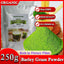HelloYoung Organic Barley Grass Powder original 250g moistening intestines, RAW, Non-GMO, Finely Ground Whole Dried Young Leaves, Pure, Kosher