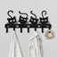 CIFbuy™ Metal Cat Wall Hooks - 1pc Adorable Feline Design Iron Hanger, Key & Small Items Organizer with Stylish Home Decor, Wall-Mounted Metal Iron Rack Perfect for Bedroom, Bathroom & Entryway Walls, Key Holder for Charming Home Organization Home Fu