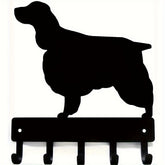 English Springer Spaniel - Key Rack & Dog Leash Hanger Metal Wall Art Storage Rack, Hook for Wall, Iron Art, Coat Hanger