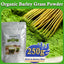 HelloYoung Unsweetened Premium Organic Barley Grass Powder 250g with Rich Dietary Fiber, No Addtives