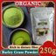 HelloYoung Organic Barley Grass Powder 250g, Green Superfood for Smoothie, Grass Juice Powder with Rich Dietary Fiber, No Addtives