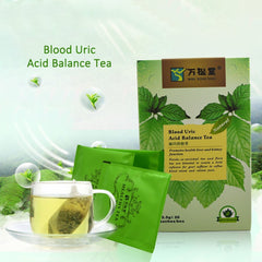 2*20Pcs Natural Herbal Blood Uric Acid Balance Tea Gout Joint Pain Relief Teabag