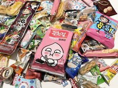 100 Stück Los Asian Snack Box J Vielfalt behandeln Probe Tester