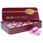 HelloYoung /Lotus Leaf Mini Ripe Puer Tuocha Yunnan Gift Pack Shu Puerh 75g