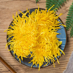 HelloYoung 20pcs-100pcs Yellow Chrysanthemum Tea Big Blooming Flower Dry Herbal Health Tea