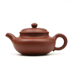 HelloYoung Huang Long Shan Rude Ore Dahongpao Pot Filter Xishi Teapot 300ml Purple Clay