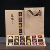 HelloYoung Yunnan Raw Pu'er Scented Tea 120g (18pcs) Dragon Ball Gift Box Jasmine 6 Flavor