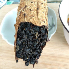 HelloYoung Chinese KU GUA CHA Bitter Melon Tea Tie Guan Yin Oolong Tea In Bitter Gourd