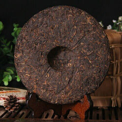 HelloYoung Liming Golden Peacock Tea Premium Menghai Puer Ripe Shu Pu-erh Cake 357g