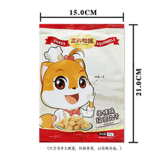 85g/bag Three squirrels Lamian Noodles balls portable snacks crisp noodles