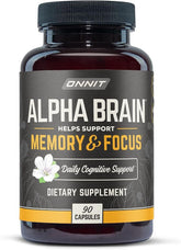 Alpha Brain Memory & Focus 60 Kapseln, Exp 2025, kostenloser schneller Versand