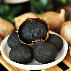 HelloYoung 100g~500g 90 Day Fermentation Single Clove Black Garlic Blood Sugar Balance Food