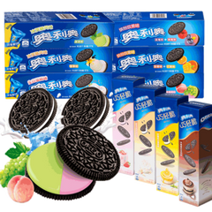 Wasabi flavour Snacks(亿滋奥利奥/Oreo 夹心饼干 97g/盒 Sandwich biscuit)China