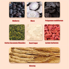 100% Natural Kidney Tea Chinese Herbal Tea Formula Ginseng Six Treasure Tea