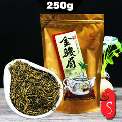 HelloYoung TeaChinese Tea JinJunMei Teas Golden Eyebrow Wuyi Black Tea Red Teas 250g