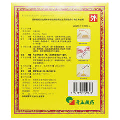 奇正消痛贴10贴/盒 Qi Zheng Xiao Tong Tie Qizhengxiaotong Tie 10pcs/box