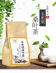 HelloYoung Natural Mulberry Leaf Corn Stigma Tea 100% Chinese Herbal Tea 150g / 30 Bags