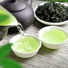 HelloYoung New Green Tea Top-grade Green Tea China Si Chuan MENG DING GAN LU Green Tea 250g