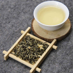 HelloYoung Jasmine Green Tea Jasmine Scented Molihua Flower Tea Loose Leaf