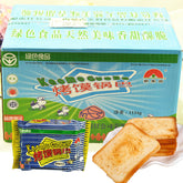 63g*18 bags Crispy rice Chinese Food Snacks 烤馍锅巴 Kao Mo Guo Ba 饼干 零食 馒头 烤馍片