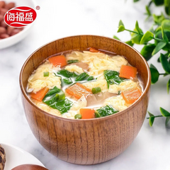 HelloYoung Chinese Food Snacks Instant Soup 零食中国食品小吃 冲泡即食速食汤料包 方便速溶汤 海福盛 芙蓉鲜蔬汤40g/盒