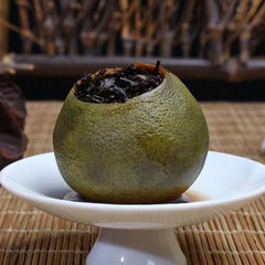 Xinhui Small Green Citrus Pu'er Tea, Dried Tangerine Tea Puer Citrus Flavor 100g
