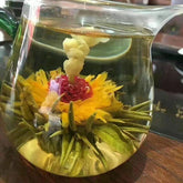 Blume Tee Blühende Tee Kugeln Blühende Tee 130g 16 Arten Handgemachte Blüte