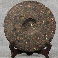 HelloYoung Qi Zi Bing Shu Puerh Tea Menghai Glutinous Rice Fragrant Ripe Puer Tea 357g
