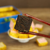 Mini Puerh Yunnan 'Jia' Word 2003 Chinese Pu-erh Old Ripe Puer Pu'er Tea Brick