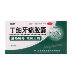 Tai Kang Ding Xi Ya Tong Jiao Nang 泰康丁细牙痛胶囊 Taikang Dingxiyatongjiaonang