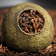 HelloYoung Black Tea Yunnan Ripe Puerh TeaChenpi Puer Old Ecology Loose Leaf Peel 250g-500g