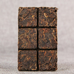 HelloYoung Yunnan Ancient Tree Shu Puerh Instant Ripe Puer Chinese Mini Puerh Brick 40g