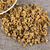 HelloYoung TeaYunnan Golden Spiral Chinese Black Tea Dianhong Red Single Bud Red Tea 250g