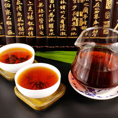 826 * Yunnan Longrun Ripe Puer Tea Cake LinCang Old Tree 357g Shou Pu-erh