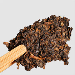 HelloYoung 357g Chinese Yunnan Ripe Puer Tea Natural Oldest Puerh Tea Cake Black Tea