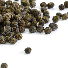 GOARTEA 60Pcs*8g Premium Jasmintee Jasmine Dragon Pearl Tea Jasmin Grüner Tee