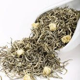 HelloYoung Jasmine Flower Green Tea Loose Leaf Mo Li Piao Xue Jasmine Green Tea 250g/can