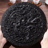 HelloYoung Black Tea Cake Aged Wuyi Mountains Da Hong Pao Dragon Phenix Big Red Robe Tea