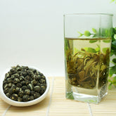 HelloYoung Jasmine Dragon Pearl Natural Fresh Green Tea Jasmine Pearls Metal Can 250g