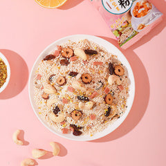 HelloYoung Chinese Osmanthus Fragrans Nut and Lotus Root Powder Soup Instant Nutritiou 500g