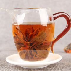 HelloYoung TeaYunnan Black Tea Fengqing Handmade Lily Pagoda Dianhong Chinese Tea 100g