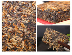 HelloYoung 250g DianHong Dr. Pu'er Tea Yunnan Black Tea Ancient Tree Dian Hong Tea Brick